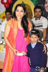 Rashmi Goutham And Getup Srinu At Akshara Kalasha Foundation